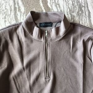 Elie Tahari Men's Viscose Blend 1/4 Zip Lightweight Sweater New Size Large